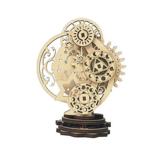 3D Wooden Mechanical Punk Clock Puzzle - Sophie Gift Shop