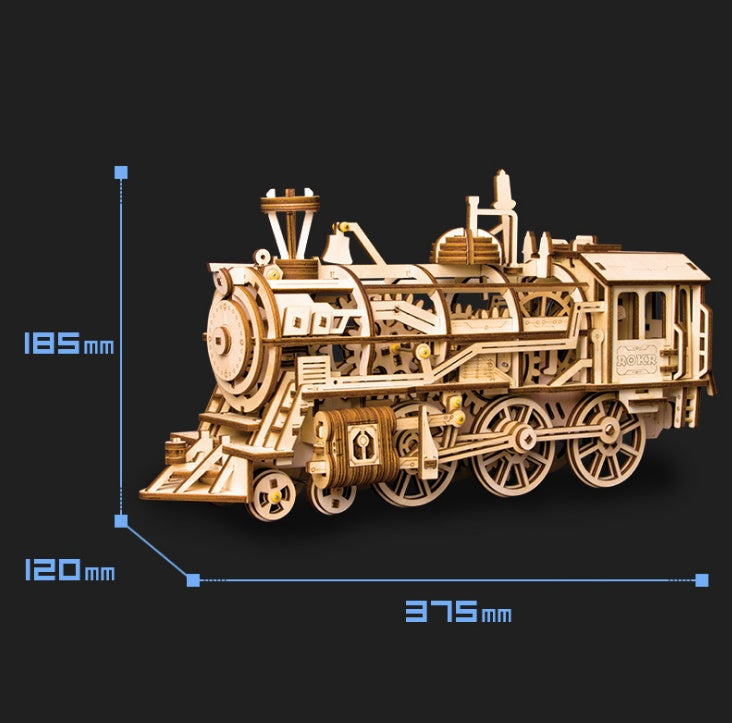 3D Wooden Train Puzzle - Sophie Gift Shop