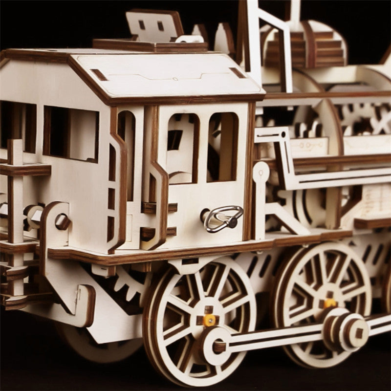 3D Wooden Train Puzzle - Sophie Gift Shop