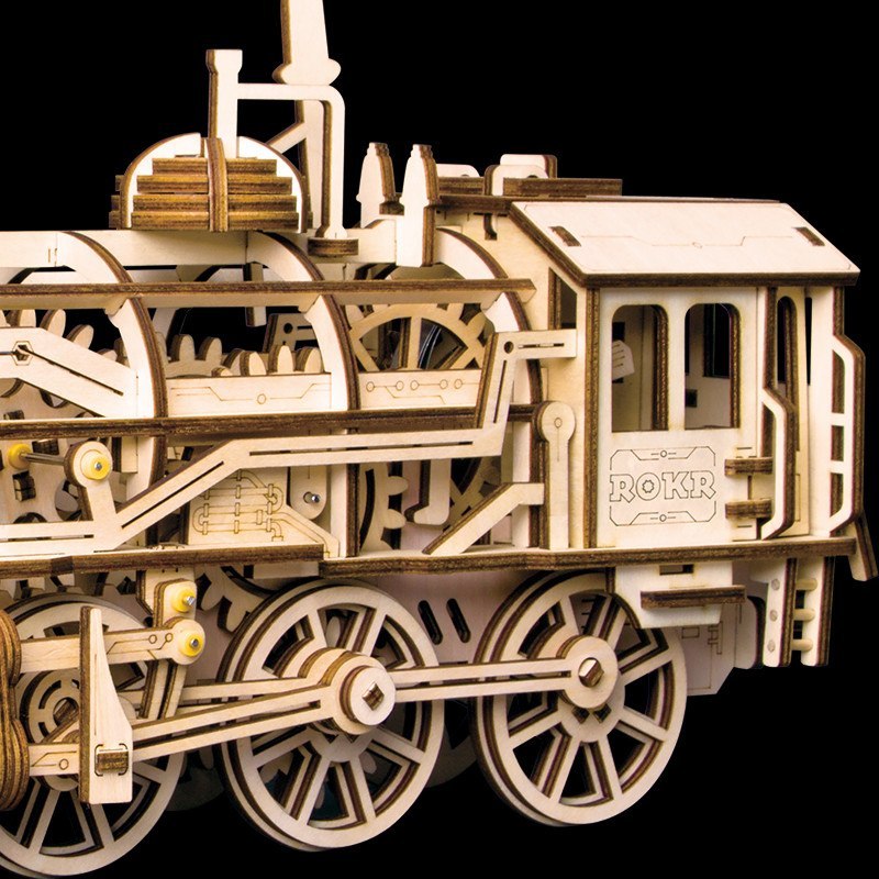 3D Wooden Train Puzzle - Sophie Gift Shop