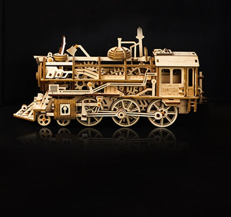 3D Wooden Train Puzzle - Sophie Gift Shop